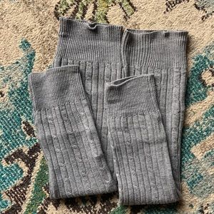 Sloomb merino wool leg warmers